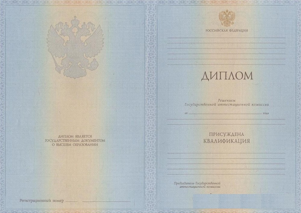 Диплом бакалавра 2012-2013 года