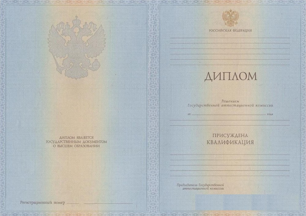 Диплом специалиста 2012-2013 года